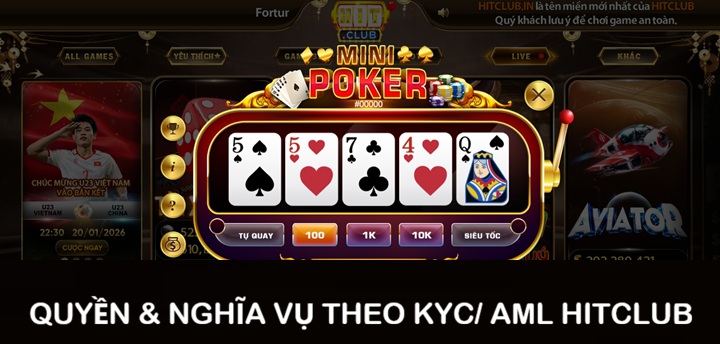 Quyền & nghĩa vụ của đôi bên theo KYC/ AML Hitclub